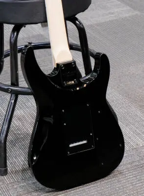 Jackson Guitars - JS Series Dinky Arch Top JS22 DKA LH, Amaranth Fingerboard - Gloss Black 2